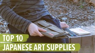 Top 10 Japanese Art Supplies