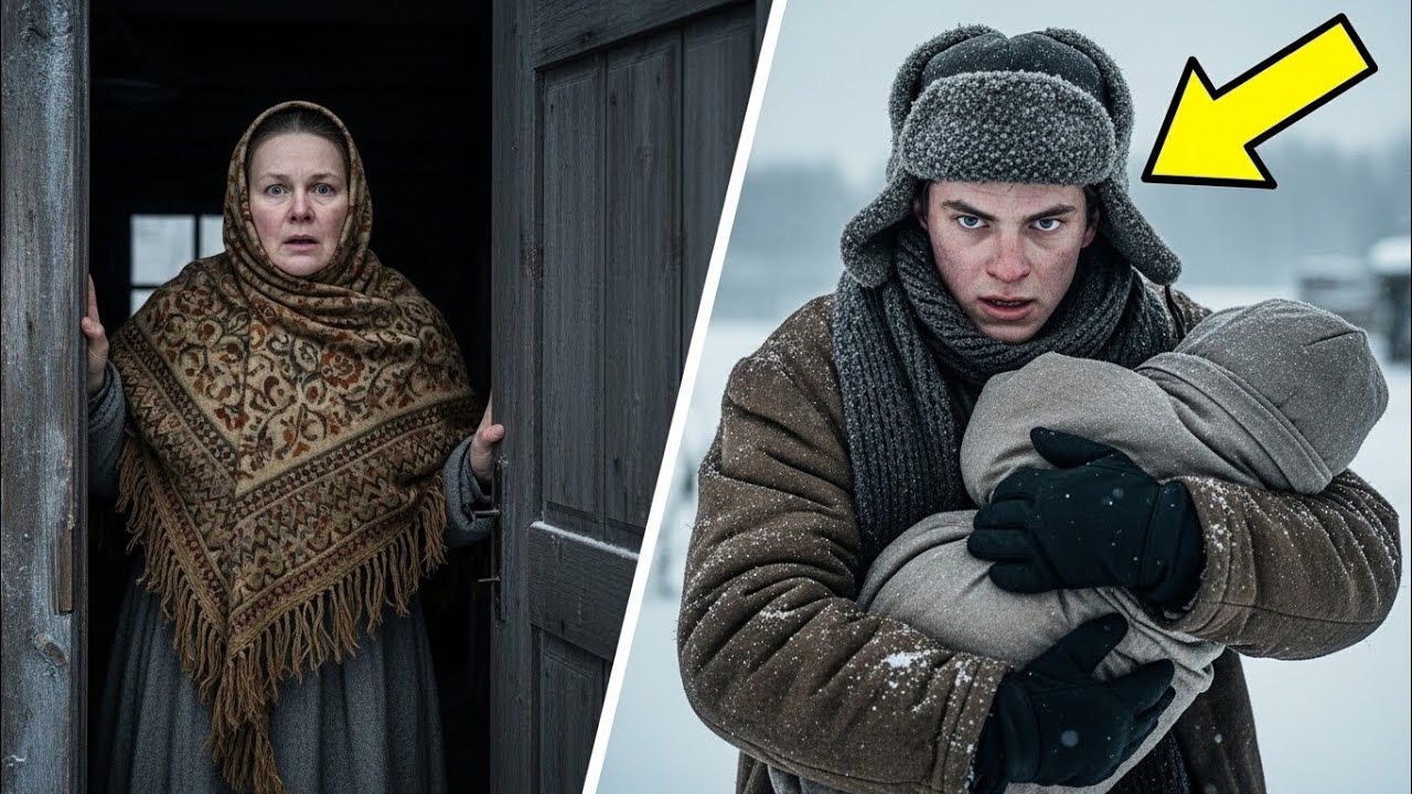 Мужчина с младенцем попросился в дом… Но КОГДА он уснул — хозяйка нашла в сумке ЭТО