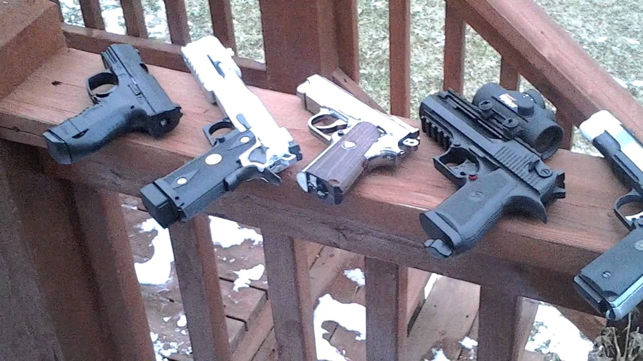 Airsoft and Metal BB Guns display YouTube