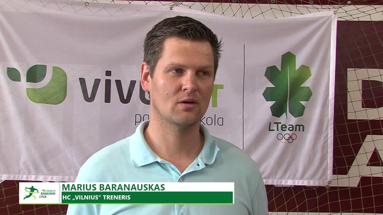 sportsbikeshop Vivus.lt Mariaus Baranausko komentarai po rungtynių tarp HC Vilnius ir Kauno Granito komandų