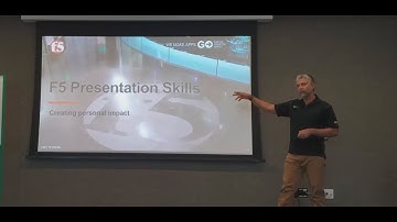 F5 Boot Camp - Presentation Skills Lesson 1 - Substance, Style, and Sparkle