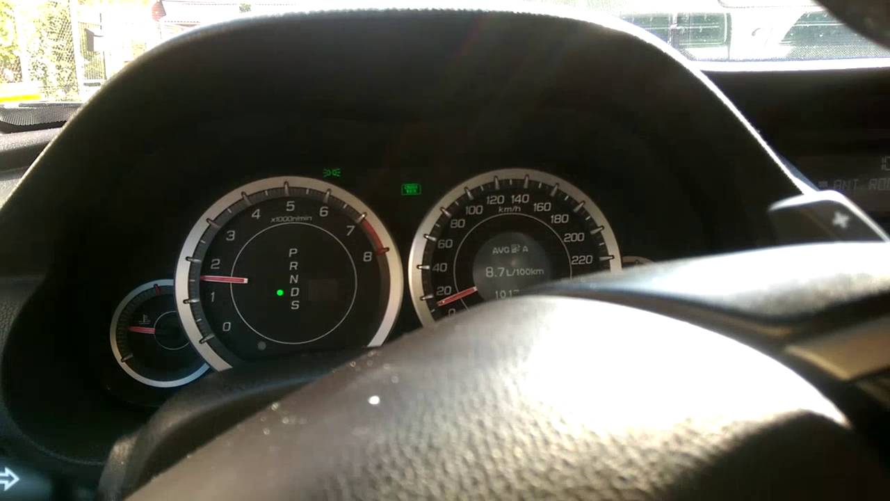 Honda Accord 8 (CU) 2010 Weird sound when accelerating - YouTube