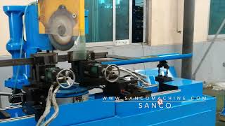 SANCO auto change saw degree / auto rotating head rectangular pipe cutting machine