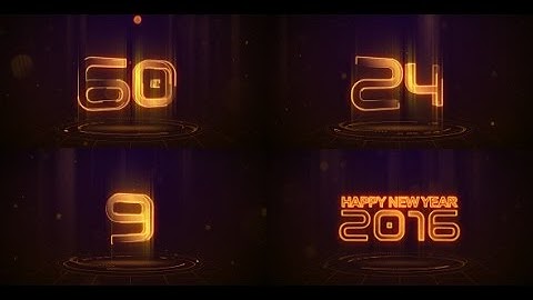 Countdown (After Effects template) | envato videohive elements