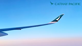 國泰航空 | 香港飛往多倫多 國泰A350經濟艙初體驗 全航班爆滿 | Cathay Pacific