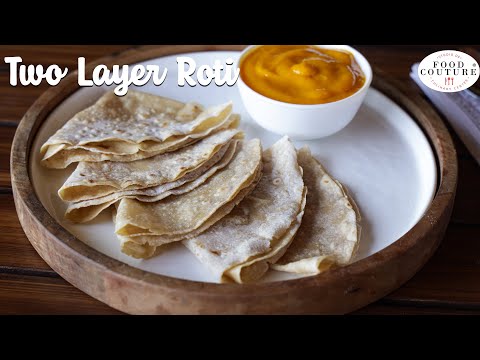 Two Layer Roti | બે પડી રોટલી - Gujarati Recipe | Chetna Patel Recipes