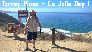 Torrey Pines - La Jolla, California - Day 1: Black's Beach, Tidepools, Moody Sunset