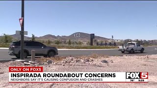 Inspirada residents say confusion, crashes happen too often in roundabout