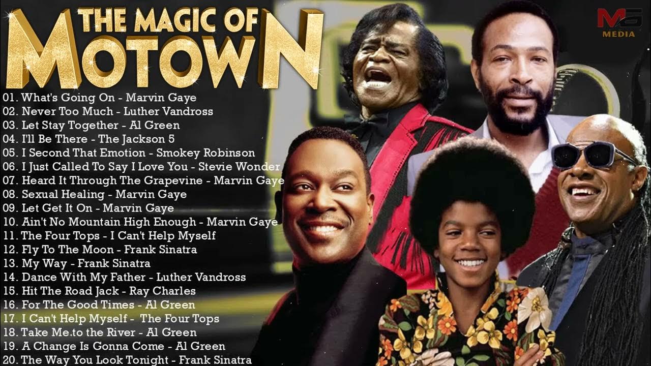 Motown Hits Of The 70s And 80s Best Motown Songs 70s 80s -- The Four Tops, Marvin Gaye, Jackson 5, Al