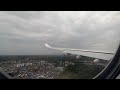 Malaysia Airlines Airbus A333 Approach &amp; Landing Kuching Int
