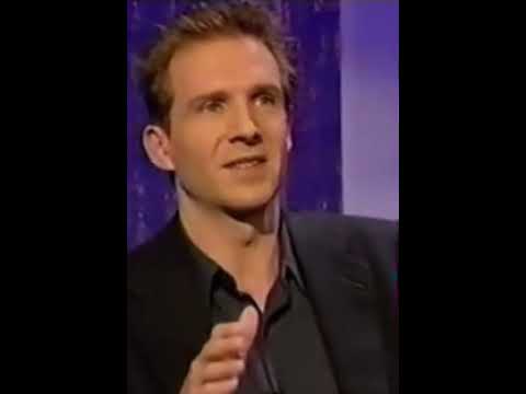 Ralph Fiennes talks