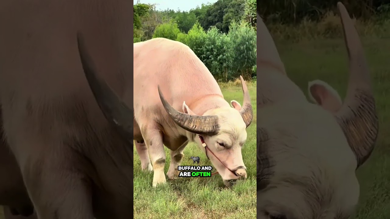 Pink Buffalo Rare Albino Carabao Sighting 