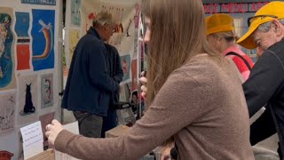 Antique and vintage shopping at the Petaluma antique fair! Fall 2024