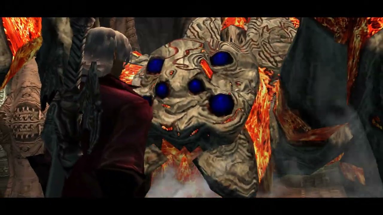 Another small one. - Phantom Vs Dante First Battle Cutscene | Devil May Cry 1 HD