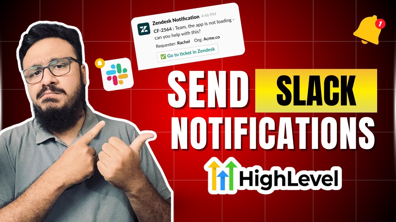 How To Send Slack Notifications From GoHighLevel - YouTube