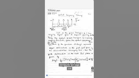 spatial frequency filtering