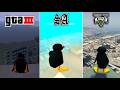 Pingu Jumping from the highest points in GTA Games