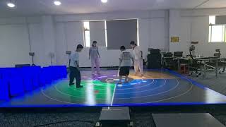 Details Child Playing LED Floor Games | Interactive LED Floor Demo Guide