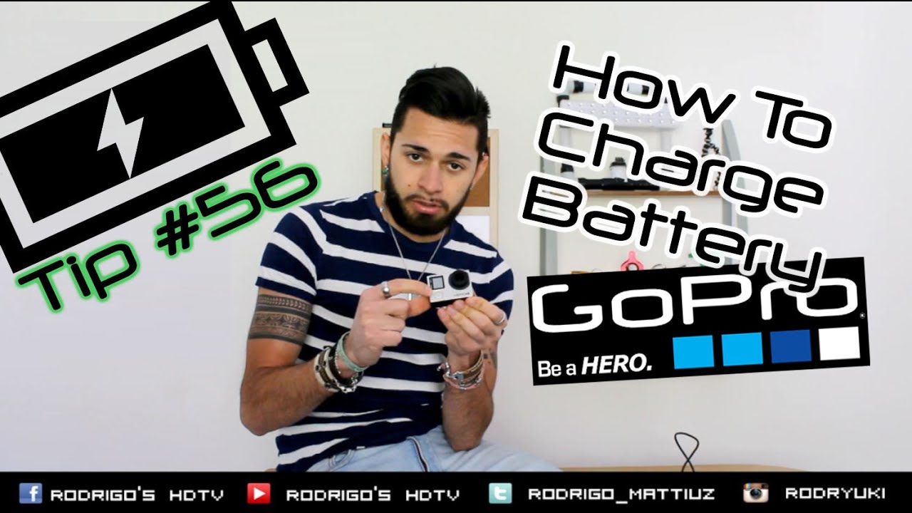 GoPro HD Tip 56 How To Charge GoPro Battery YouTube