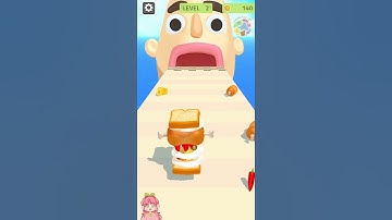 Sandwich Runner 🐸 Level 2 🔮 Gameplay Walkthrough 🥭 #sandwichrunner #sandwich #runner #gameplay