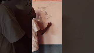 differentiation of exponentials for advanced students and engineers. #maths #education #shorts