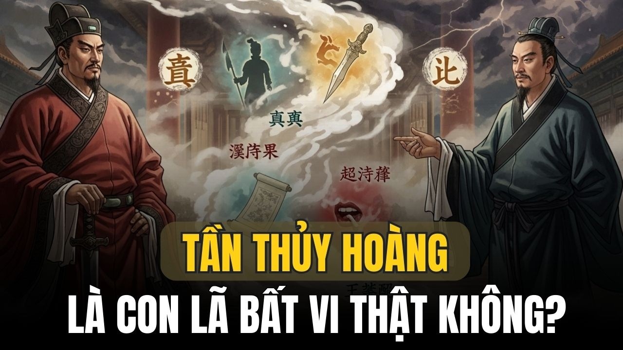 TẦN THỦY HOÀNG LÀ CON LÃ BẤT VI SỰ THẬT LỊCH SỬ HAY ĐÒN TẤN CÔNG CHÍNH TRỊ?