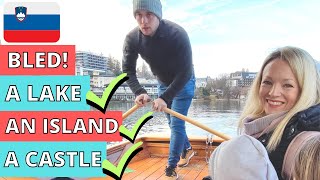 BLED - A picturesque LAKE, a tiny ISLAND, a CASTLE, and a secret GORGE!