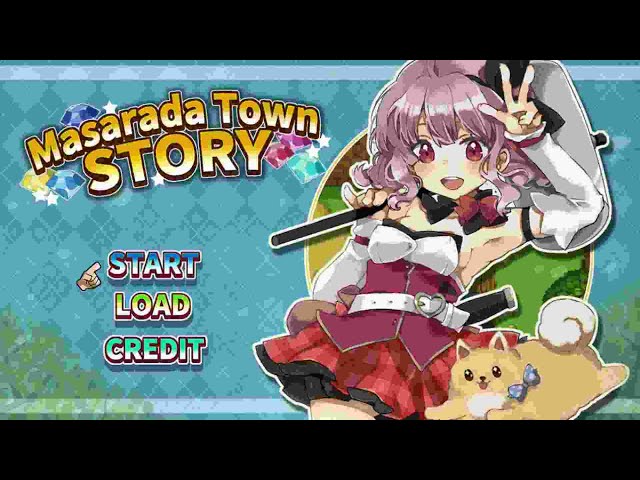 Masarada Town STORY][マサラダタウン物語] #001 Walkthrough Title