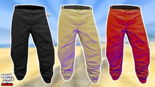 Easiest Method How To Get Black Red Tan Joggers In Gta 5 Online After Patch 1.71 Gta Online