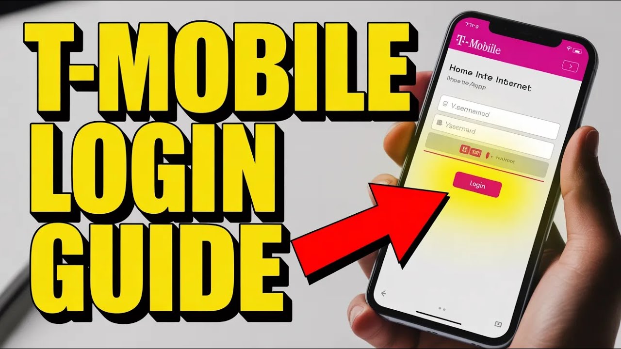 How to login to T-Mobile Home Internet app - Simple Guide - YouTube