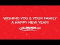Thank You & Happy New Year from Team AllBrands!