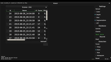 Kinect Plane segmentation