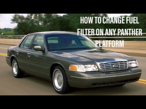 Changing the fuel filter after 150,000 Miles! | Lincoln Town Car