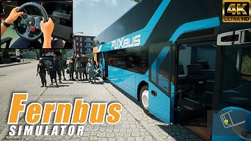 Fernbus Simulator on PS5 with Logitech G29 | Realistic Gameplay