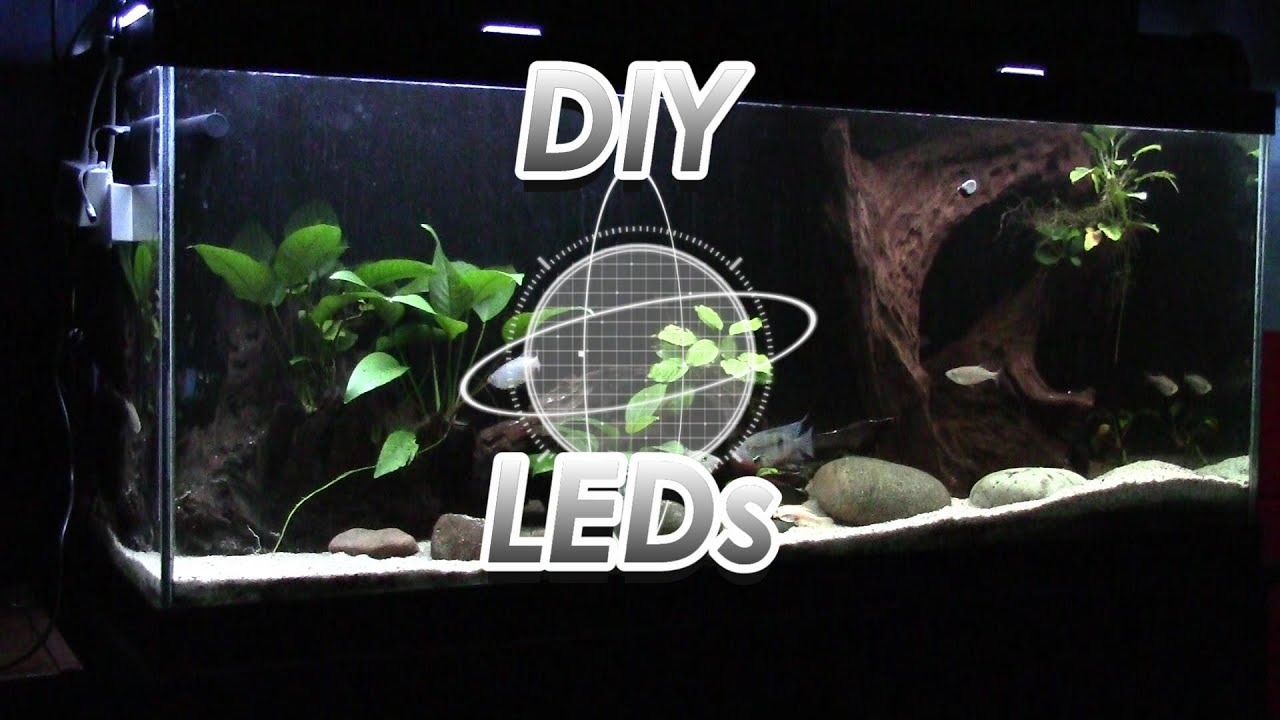DIY LED Aquarium Light YouTube