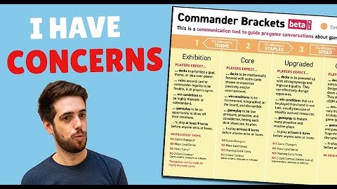 My Thoughts On The Commander Bracket Update