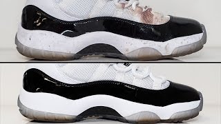 Air Jordan 11 Concord - How to deep clean stained White mesh