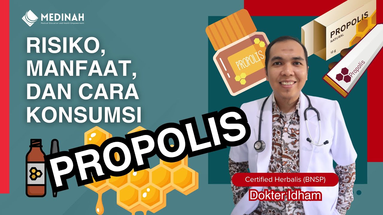 MANFAAT PROPOLIS UNTUK KESEHATAN. CARI TAHU BUKTINYA