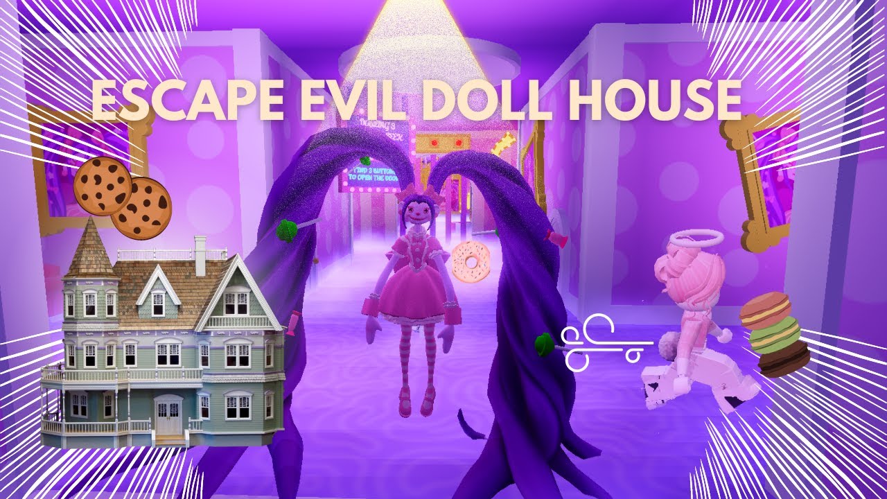 Escaping the doll house 🎎🎟️🎡 #roblox #robloxedit #rebootedpoppy IB, escape the evil doll tutorial