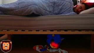 SONIC.EXE APARECE DEBAJO DE MI CAMA EN LA VIDA REAL | SONIC.EXE EN LA VIDA REAL LEON PICARON