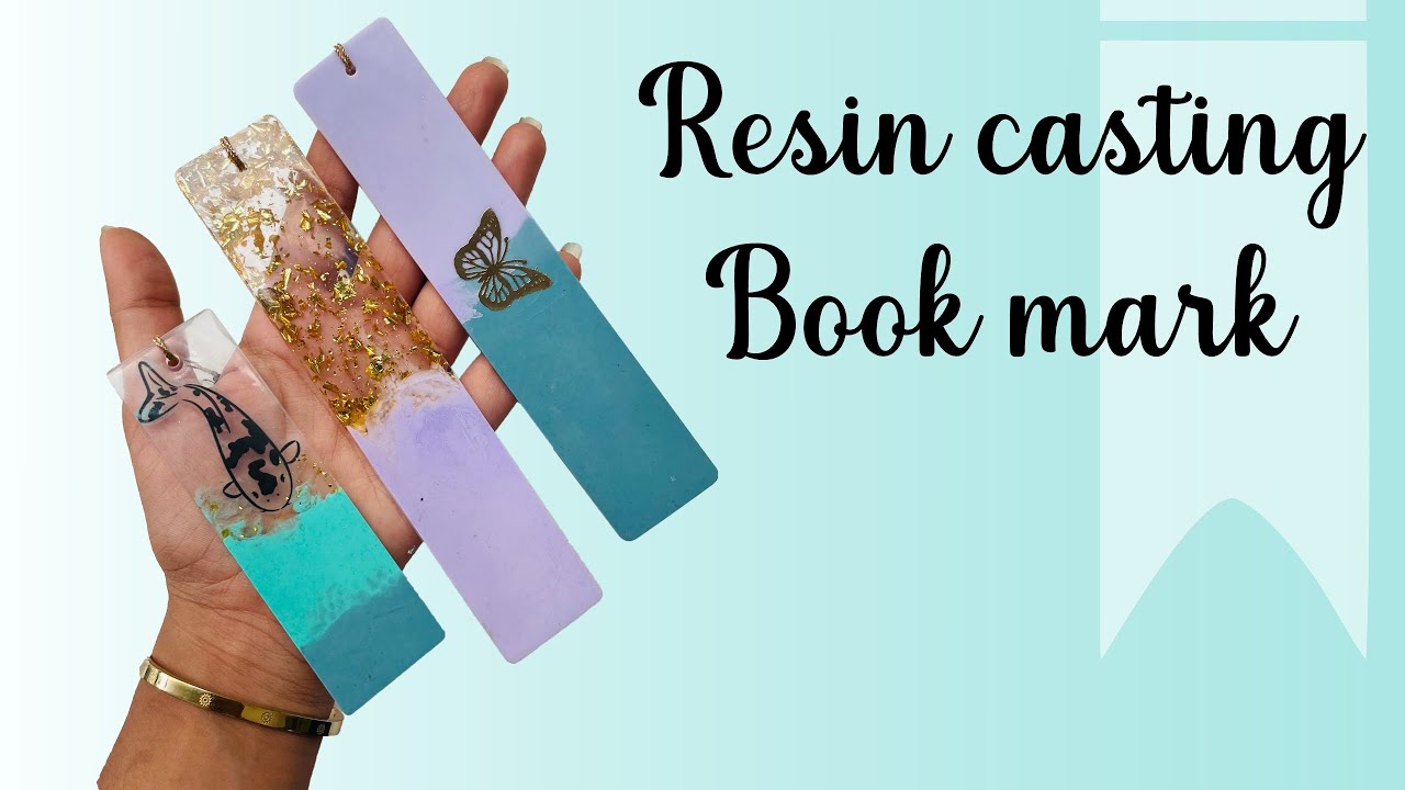 DIY Resin Bookmark —