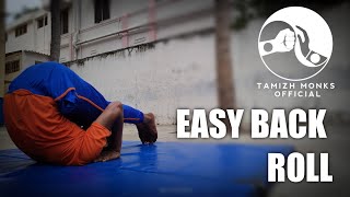 How to do Back Roll | Do Back Roll Easily!! | Basic Tutorial Step-by-step | TAMIZH MONKS