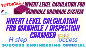 INVERT LEVEL FOR MANHOLE II INVERT LEVEL II INSPECTION CHAMBER II GULLY TRAP INVERT LEVELII