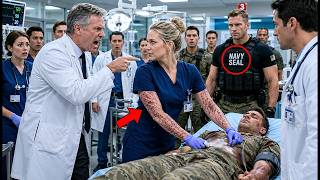 „Der Chirurg lachte über die Brandnarben der Krankenschwester – bis ein Navy SEAL sie als ‚Ehrenzeic