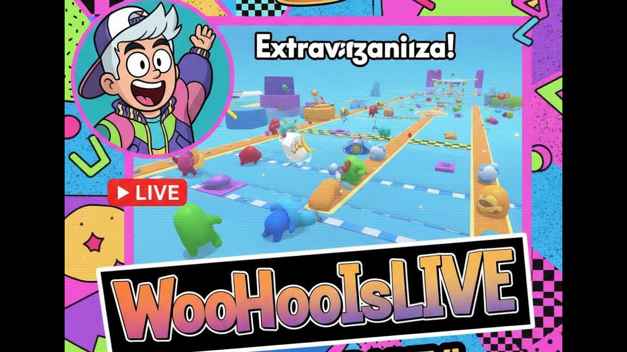 FALL GUYS | PC GAMING | DAY 22 | LETS PLAY TOGETHER| ULTIMATE KNOCKOUT | STEAM | WooHooIsLIVE