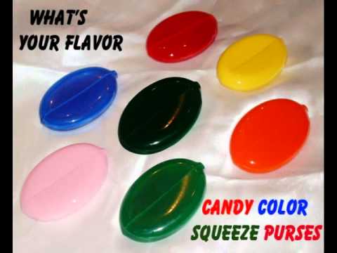 Rubber Squeeze Coin Purse made in USA - YouTube