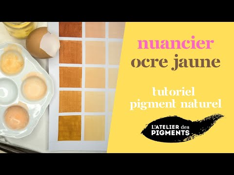 Vidéo: Peintures minérales naturelles : ocre rouge