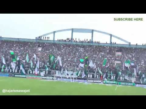 (HD) PSS vs Persita Chant &quot;Seiring Jejak Langkah Eljaku&quot; Brigata Curva Sud