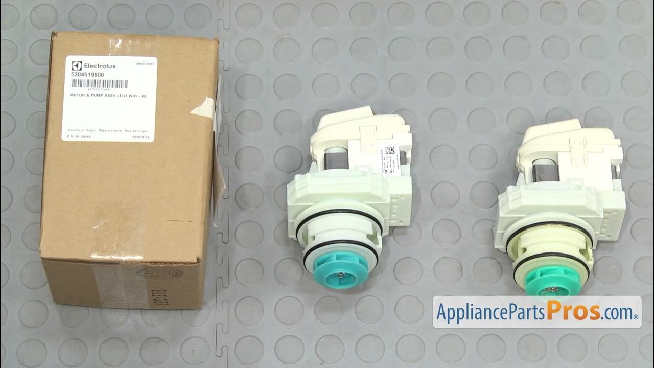 How To Frigidaire/Electrolux Dishwasher Circulation Pump And Motor