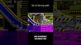 Did you know about this shortcut in Sonic 2  #sonicthehedgehog #sonicgames #soniccontent